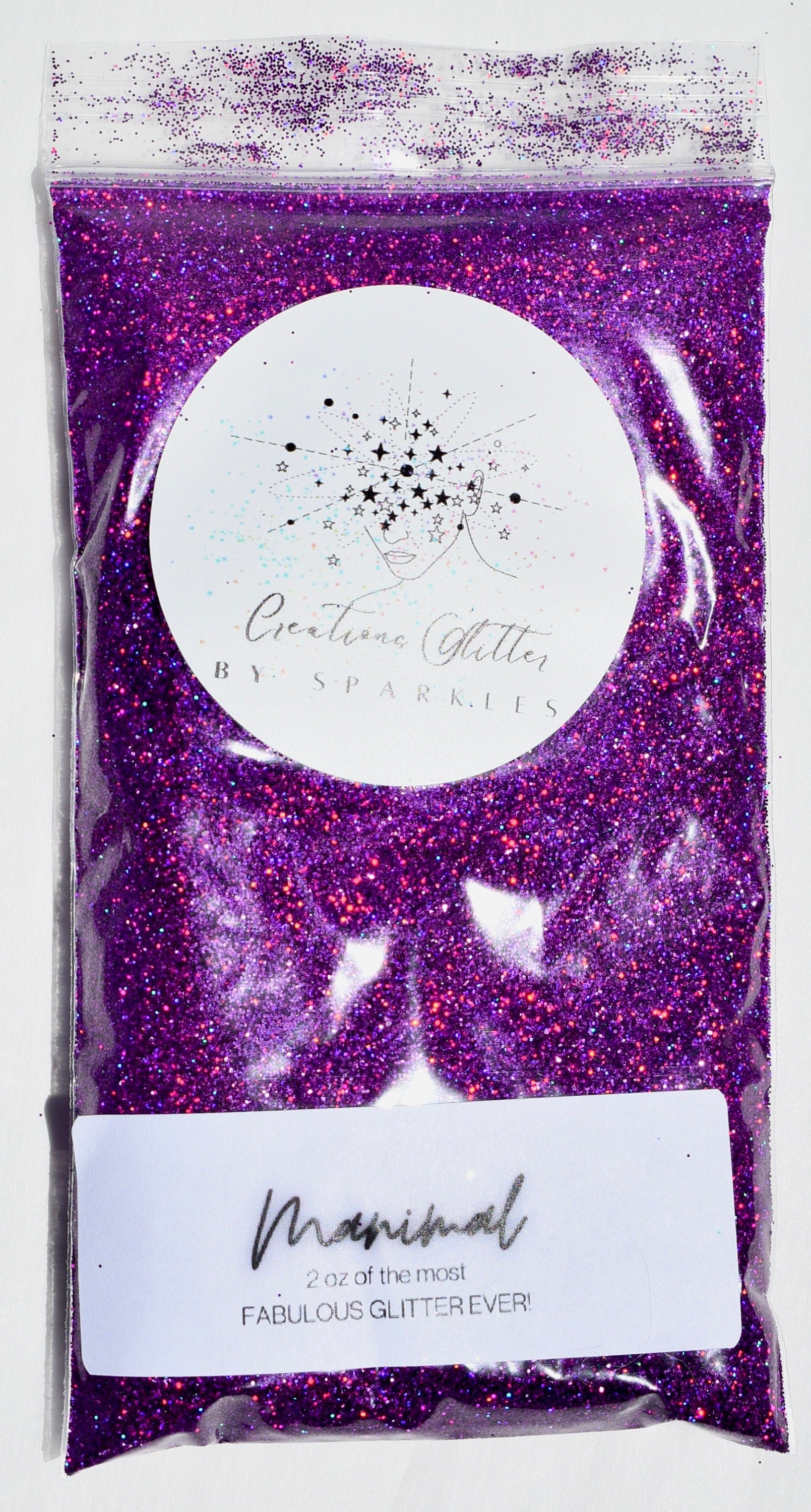 Manimal- Fine Purple holographic by Creations Glitter