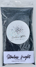 Starless Night - Black Fine Glitter