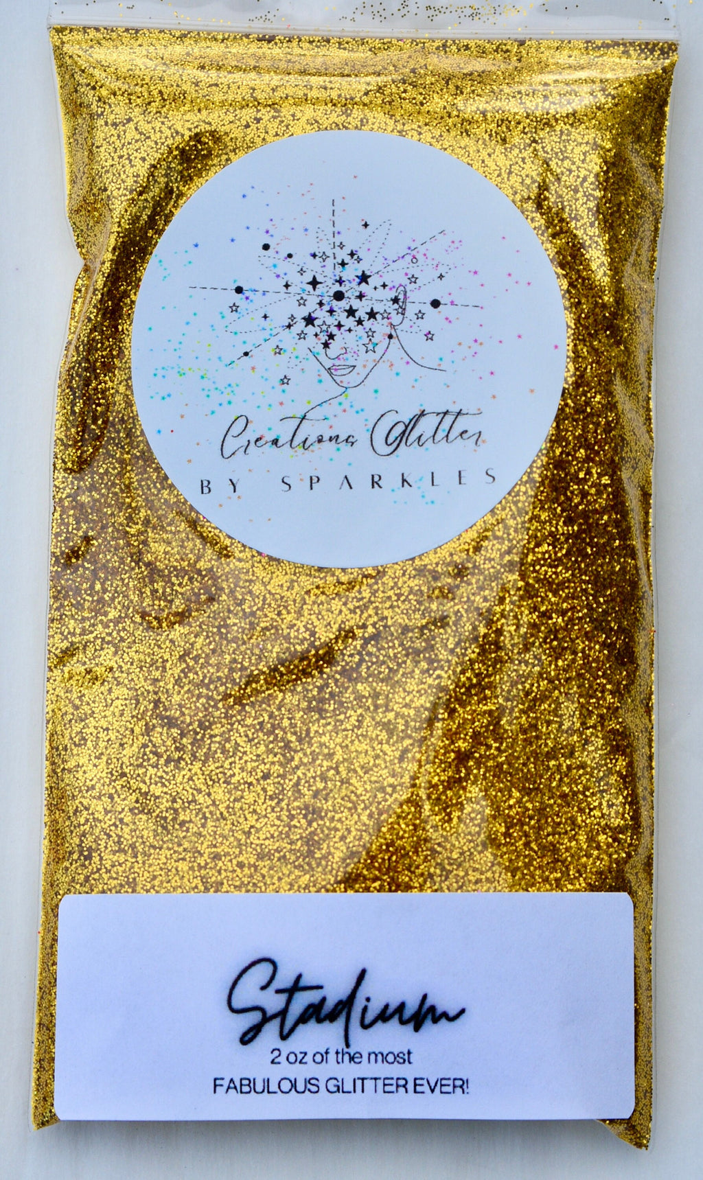 Stadium - GOLD Fine Glitter by Creations Glitter