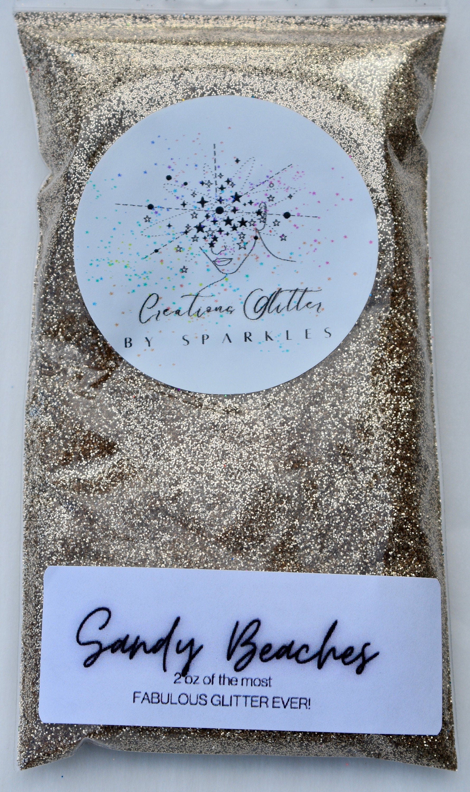 Sandy Beaches - Fine Metallic Glitter by Creations Glitter