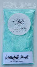 Waterfall Mist - Light Blue green iridescent glitter by creations glitter