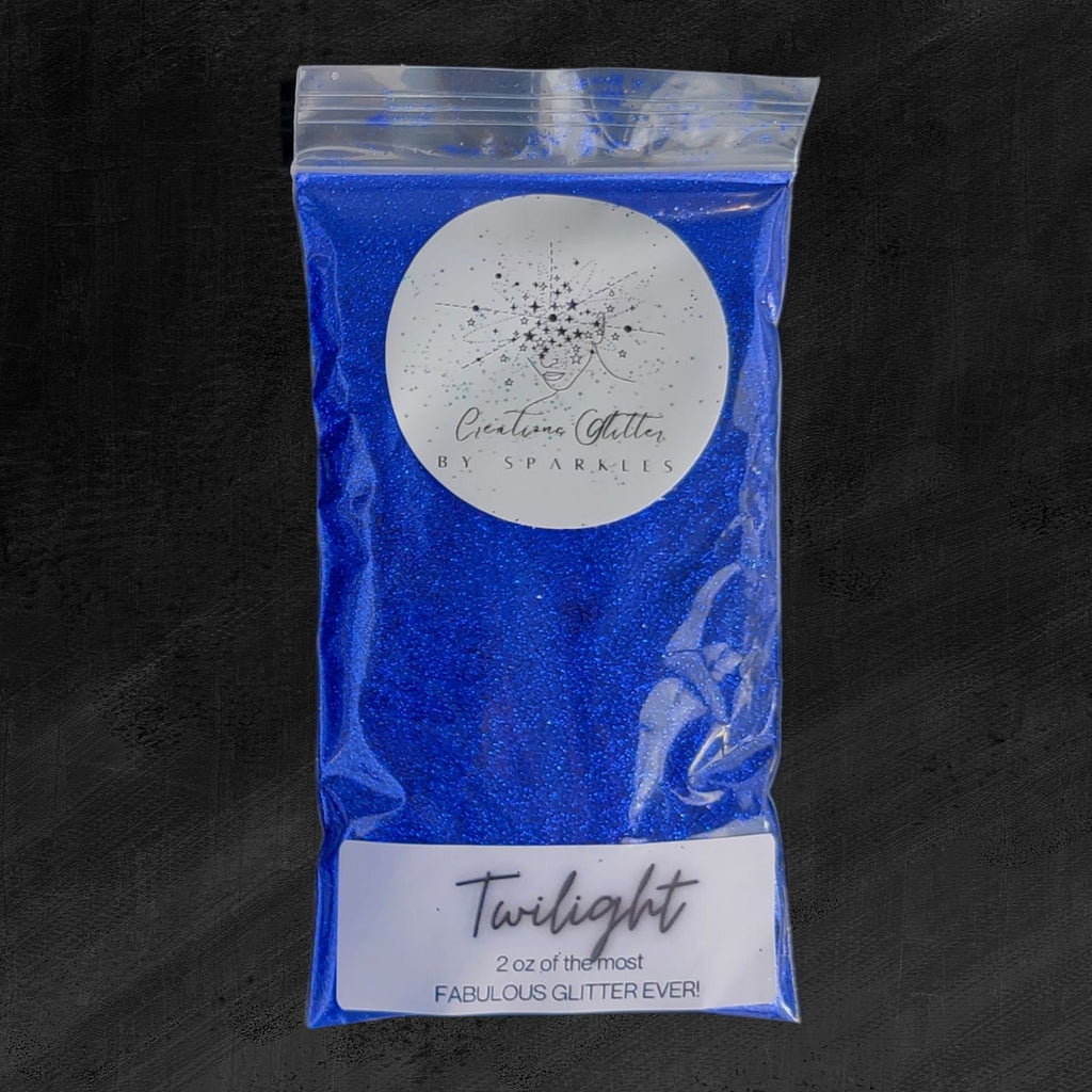 TWILIGHT - Fine Deep Blue metallic Glitter by Creations Glitter