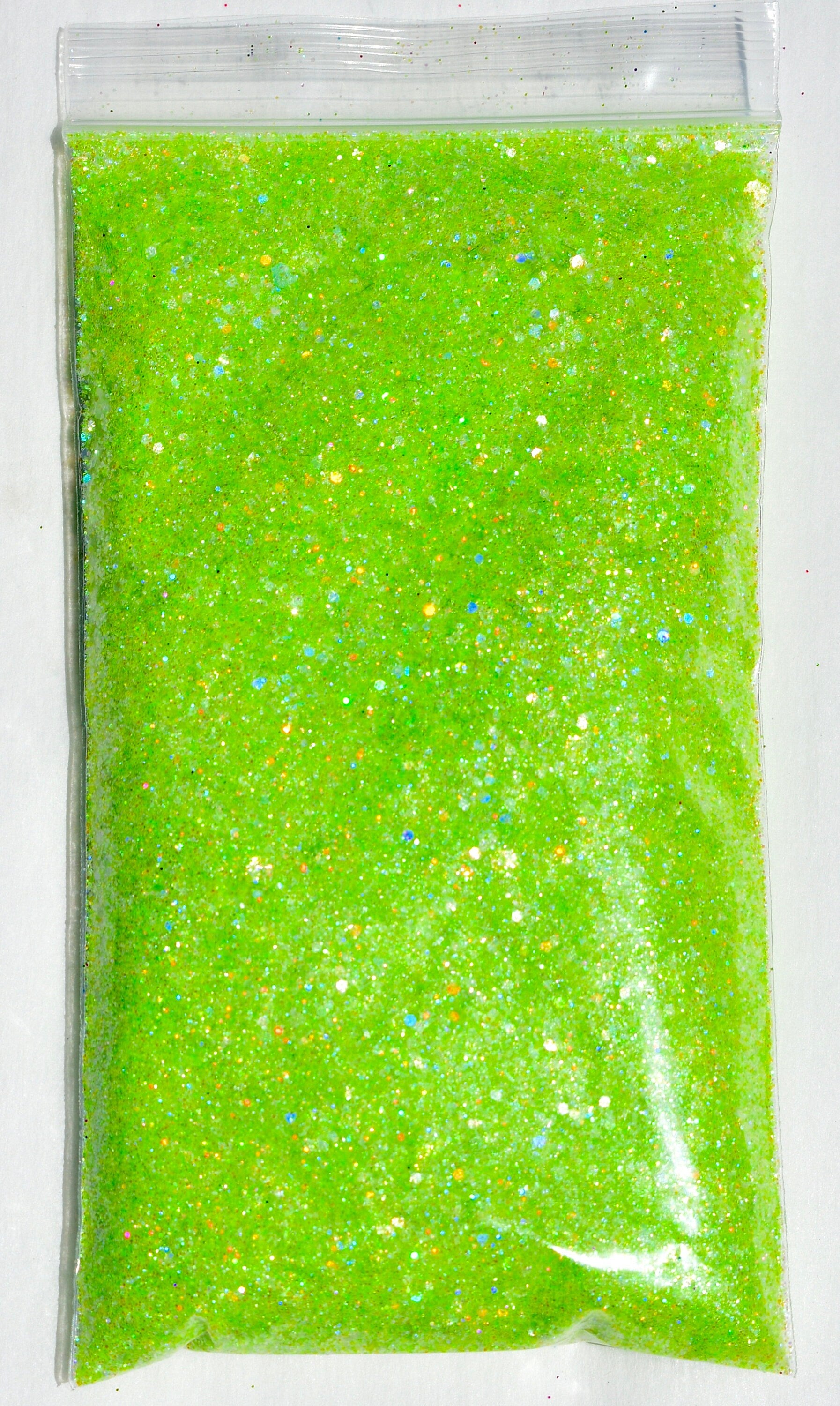 Dainty Cactus- chunky bright green holographic glitter by Creations Glitter