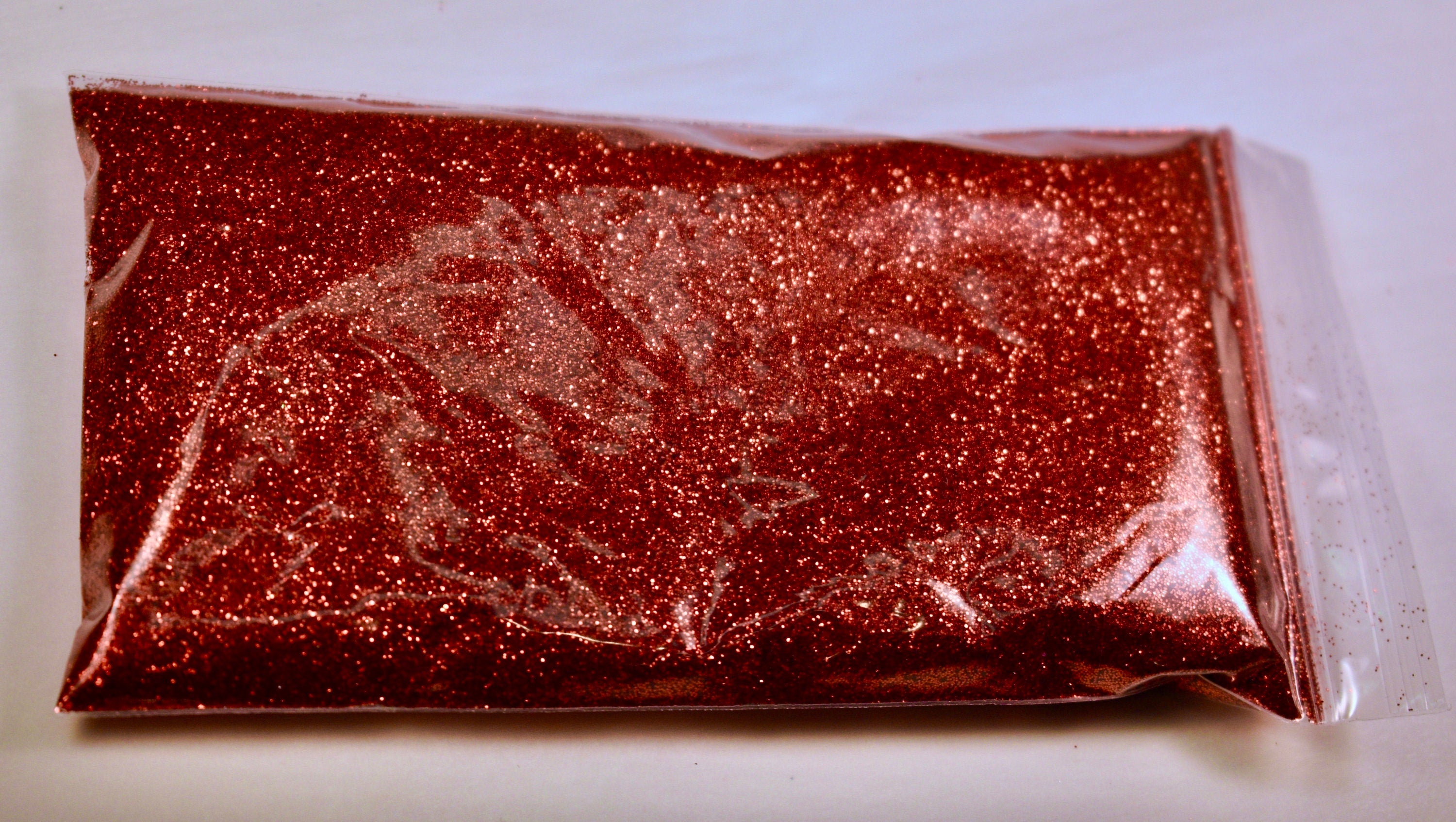 Fire Brick Red - Fine Red Glitter by Creations Glitter