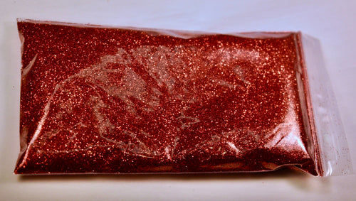 Fire Brick Red - Fine Red Glitter by Creations Glitter