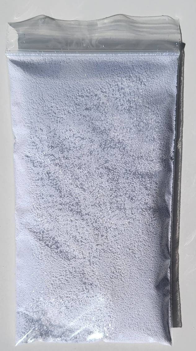 PURITY II - 1/64 medium- fine cut pure white glitter by Creations Glitter