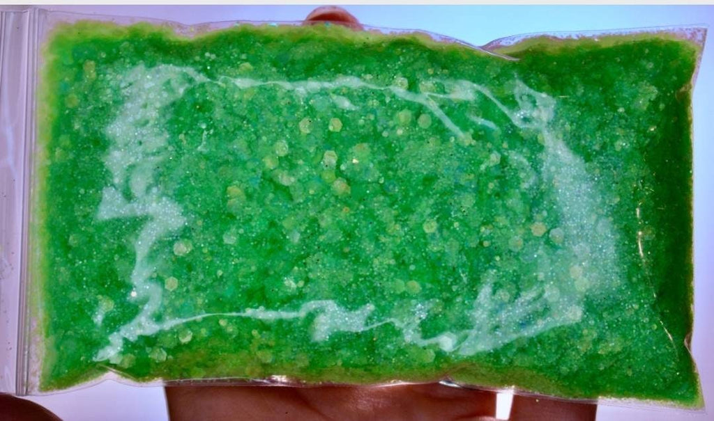 Jade Gems - Neon Bright Green Chunky Glitter by Creations Glitter