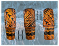 Personalized Polynesian Tribal Tongan 40 oz Tumbler | Handcrafted Insulated Cup with Handle & Straw